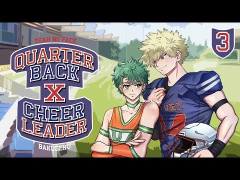 3 Quarterback x Cheerleader | #bakudeku | WITH SPICE🌶️ | #mha Texting Story