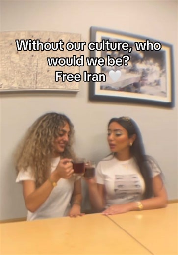 To be Iranian is something we all hold so near to who we are and how we live 🤍 #iranian #freeiran #persian #clothingbrand #iraniantiktok