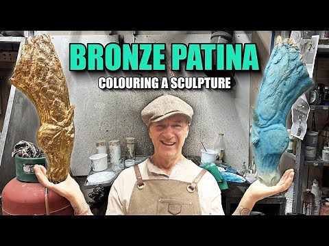 Colouring a Sculpture - Bronze Patination