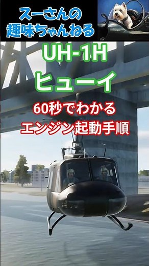 [DCS] UH-1 Huey Startup Guide in 60 Seconds!! #dcs