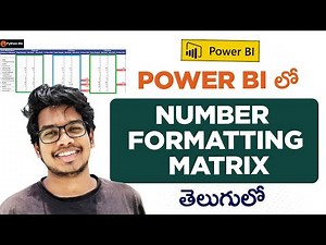17.subtotal & total in matrix & Number Formatting in matrix