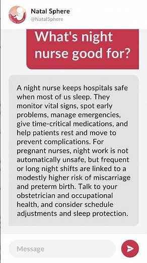 What's night nurse good for?