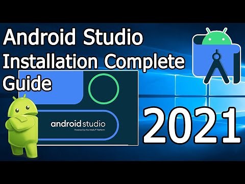How to install Android Studio on Windows 10 [ 2021 Update ] Step by Step SDK Tool Installation Guide