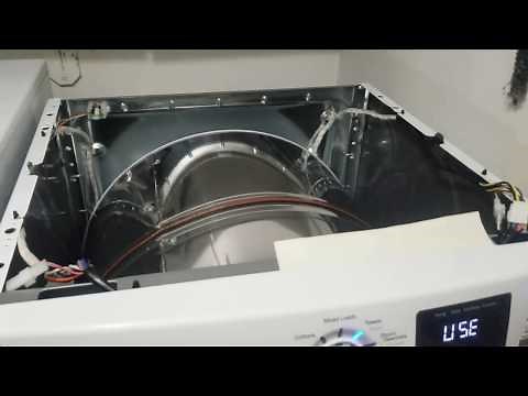 Brand new GE dryer making scraping noise fix