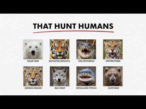 All animals that could wipe out humans explained in 11 minutes