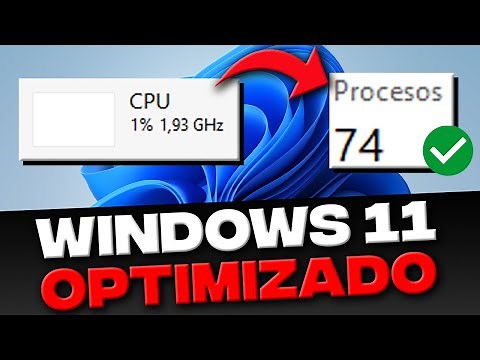 Optimizar Windows 11 ¡SIN PROGRAMAS!