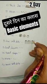 basic elements class/#shots #mehndiclass #youtubeshorts #mehndi #youtube