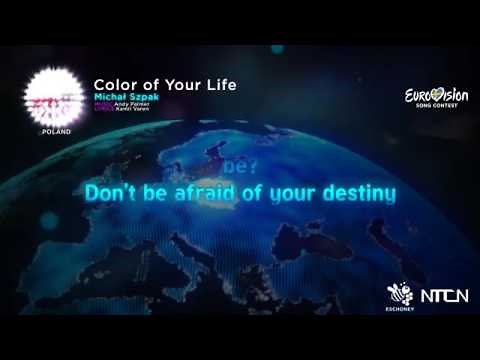 Michał Szpak – Color of Your Life (Lyrics) Eurovision 2016