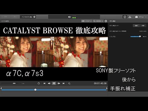 SONY CATALYST BROWSE徹底攻略（SONY製フリーソフト）