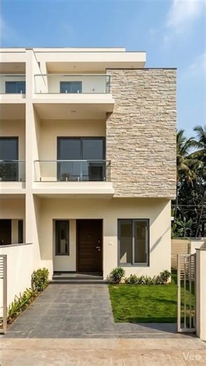 Modern Flat Roof Villa Construction Empty Plot to Dream House Step by Step House Building Process