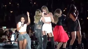 Who else remembers when Taylor Swift became the fifth member of Little Mix 🔥 via PerrieSnaps/YouTube | Capital FM