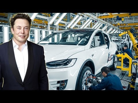 Inside the Elon Musk Tesla Factory – Building America’s Most Advanced Model X EV (Full Process)