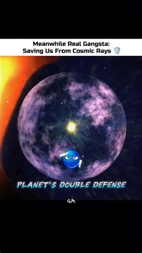 Sun's Protection 🗿 #space #shorts #universe #planet #solarsystem