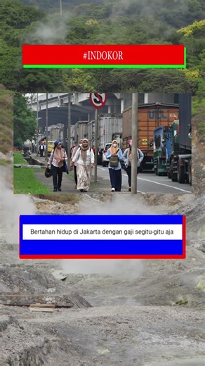 Surviving in Jakarta with that salary is just like that #news #newtrain #latestnews