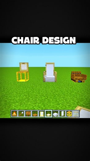 3 EPIC Minecraft Chair Ideas You NEED to Build! 🪑✨