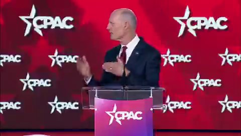 Senator Rick Scott at CPAC USA 2026: "We HAVE to pass the SAVE America Act."