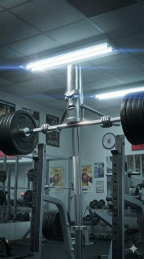 Talking Barbell Explains Fitness (Satisfying AI Short)