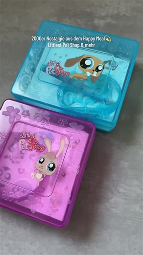 janini🐭 on Instagram: "Littlest Pet Shop aus dem McDonald’s Happy Meal🌸🌿💞🌷#happymealtoys #mcdonaldstoys #littlestpetshop #2000er #nostalgie"