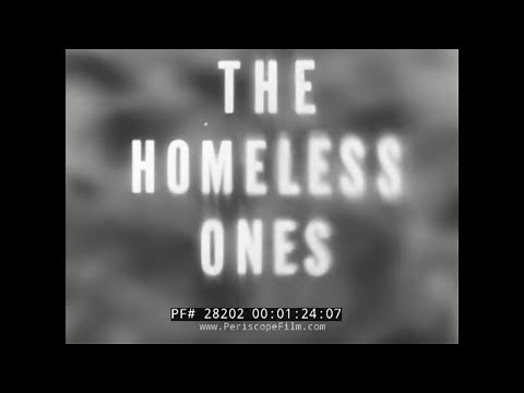 " THE HOMELESS ONES " CANADIAN CIVIL DEFENSE / ATOMIC BOMB CARTOON MOVIE 28202