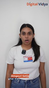 At Digital Vidya, we strive to provide the best education and training in digital marketing. Don't just take our word for it—listen to what our student has to say! 🗣️💯 Whether you're a beginner looking to enter the digital marketing industry or a professional seeking to upskill, our courses are designed to meet your needs and exceed your expectations. With comprehensive content, industry-relevant insights, and hands-on experience, we empower our students to thrive in the digital era. 💪💻 Don'