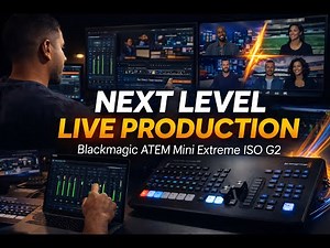 Blackmagic ATEM Mini Extreme ISO G2 | The All-In-One Live Production & Post Workflow Switcher