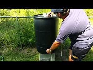 How to install a bulk head thru a bung hole