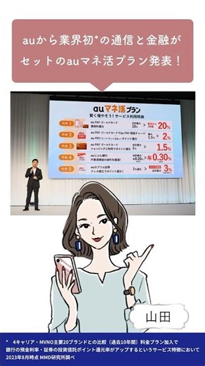 auのお得な新プラン！マネ活プラン発表会をレポート！ #shorts #au #auマネ活