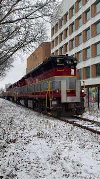 MBTA GP40MC # 1129 leading the Readville switcher with 1117, 3248, cape flyer car & more!