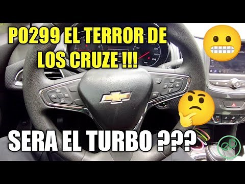 CHEVROLET CRUZE PIERDE FUERZA !!! P0299 P0101 P1101 Potencia de motor reducida