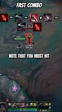 How To Combo as Samira #v1gorous1#fyp #leagueoflegends #challenger #samira #gaming #shorts