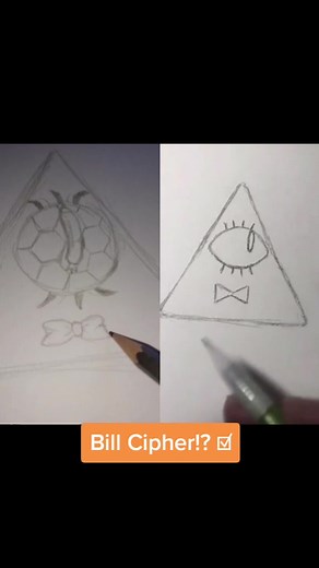 Aprende a dibujar a Bill Cipher de Gravity Falls