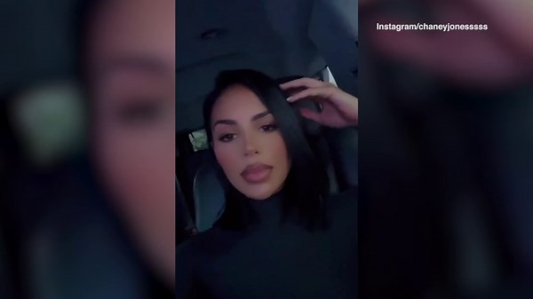 Kanye West former flame Chaney Jones shows him what he's missing posing in car