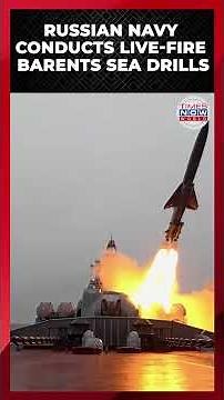 WATCH: Russia's Northern Fleet Holds Live-Fire Drills In Barents Sea | Russia Military 2026 #shorts