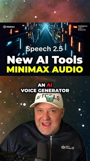 MiniMax Audio Officially Ranked #1 AI Voice Model and It's FREE 🤯 #MiniMax #MiniMaxAudio #texttospeech #aivoice cc:mattfarmerai | AI Mastery