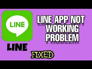 How to Fix Line App Not Working Problem Solved 2023