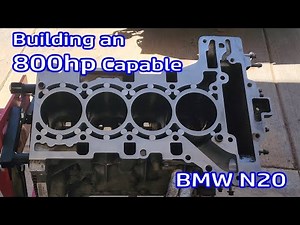 Final Assembly and First Start of my 800HP+ Capable BMW N20 Engine