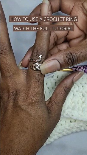 HOW TO|USE A CROCHET RING|NEW TUTORIAL