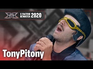 Tony Pitony sings "Hallelujah" | Auditions 2020 X Factor Rewatch