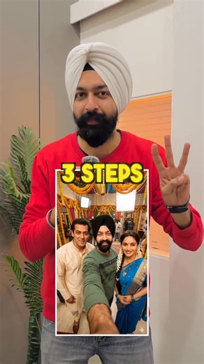 Raj | AI & Tech on Instagram: "Viral AI Trend 🔥 Selfie with Celebrities 🤩 This video shows one way of making these type of Videos, there are many AI Tools and many ways of making these type of videos, I have shown one way, which is easy and Free also. Also, check out my detail video in my broadcast channel. #ai #selfie #celebrity"