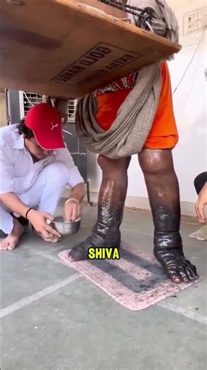 He's been standing for 12 years for this 🤯