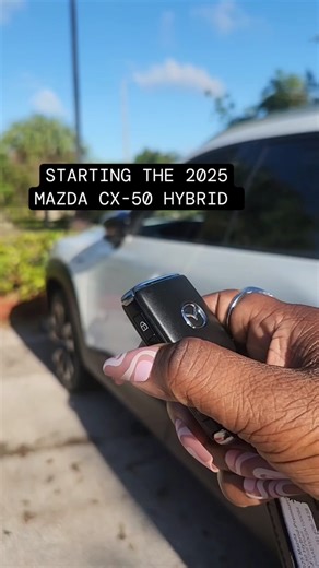 Starting the 2025 #Mazda CX-50 #Hybrid #automotive #shortscreator #shorts #cx50 #asmr #asmrsounds