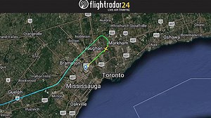 Flight tracker shows Delta plane's route before crash