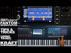Roland Fantom - Tips and Tricks - Using TR-REC
