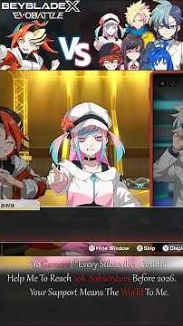 Defeating the TOUGHEST Boss in Beyblade X EvoBattle No Commentary