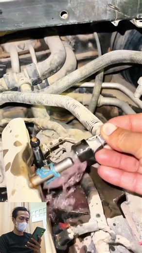 Cara mengecek tekanan pulpam mobil #shorts