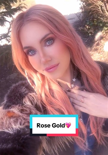 Transform Your Hair with Rose Gold Color 💖