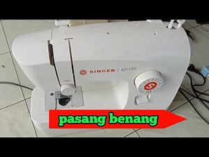 how to thread the singer m1155 sewing machine, singer sewing machine