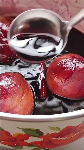 いちじくの赤ワイン煮シロップの炭酸割り／いちじくの食べ方／ばあちゃんの料理教室 #shorts