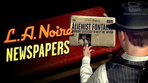 LA Noire Remaster - Newspapers Locations