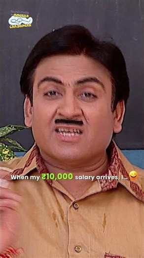 When my salary arrive | #tmkoc #comedy #relatable #shorts #comedyvideo
